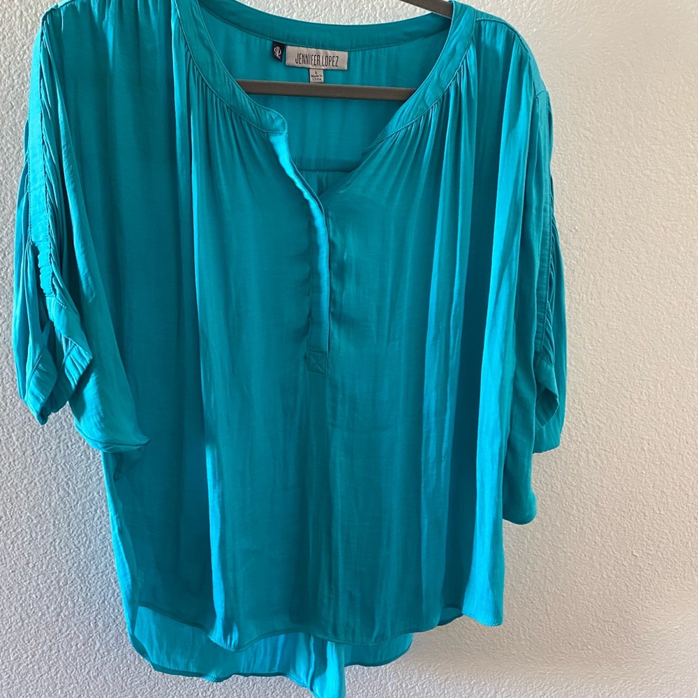 Turquoise shirt